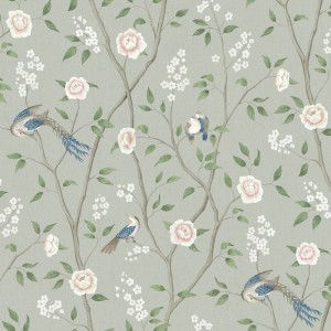 As Creation|Papier Peint petites fleurs romantiques beige, rose|Romantique