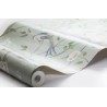 Borastapeter|Papel pintado aves y flora estilo oriental en verde elegante|Alta Gama