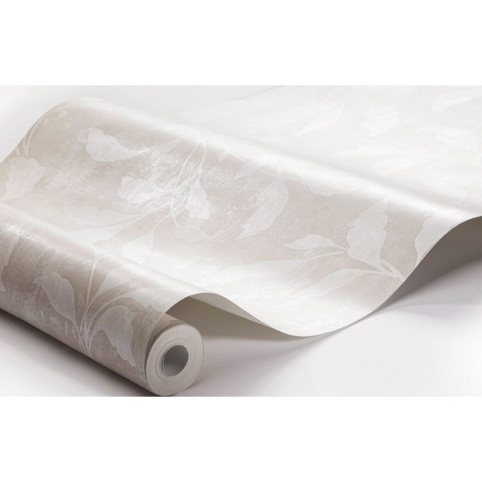 Borastapeter|Papel pintado floral estilo oriental en rosa palo y beige|Papel Pintado