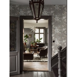 Casamance|Unifarbene Tapete taupe-beige Textileffekt matt|Tapeten 2
