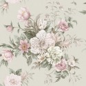 Borastapeter|Tapete romantisch floral Sträuße Pastelltöne Stil|Romantisch