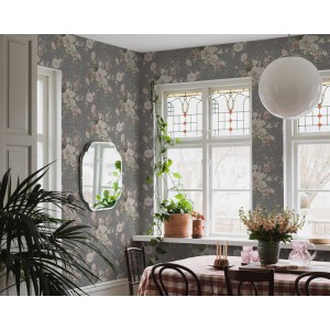 Papeldecor|Premium minimalist black wallpaper with speckled dots|Wallpaper 2