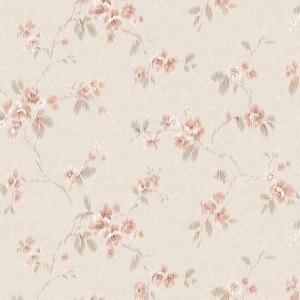 As Creation|Wallpaper beige gingham checks, romantic style|Romantic
