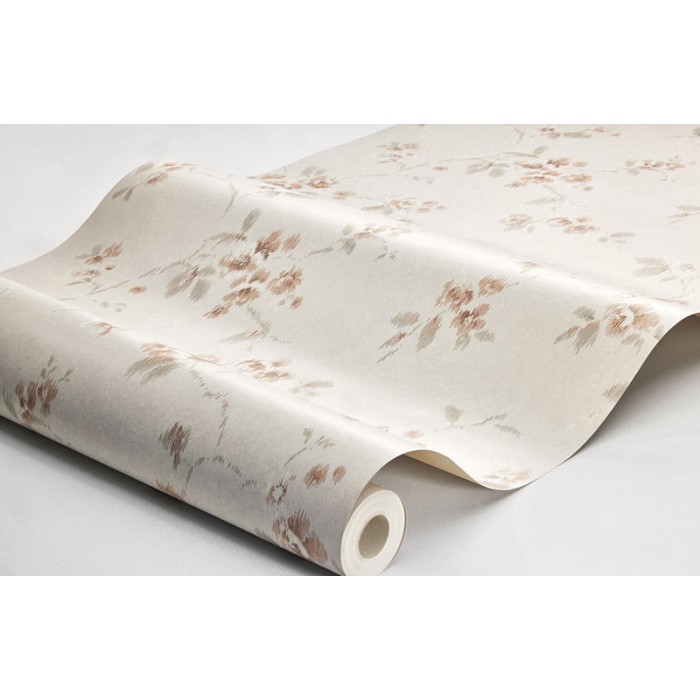 Borastapeter|Wallpaper bohemian romantic style floral in pink and terracotta|Romantic