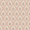 Borastapeter|Tapete französisch klassisch floral Medaillon braun beige Stil|Tapeten