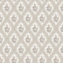 Borastapeter|Papier peint médaillon floral style classique français marron blanc|Damas