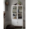 Borastapeter|Wallpaper French classic style floral medallion in brown and white|Damask