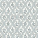 Borastapeter|Wallpaper French bohemian style floral medallion in muted blue|Damask