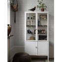 Borastapeter|Wallpaper French elegant style floral medallion in grey and white|Damask