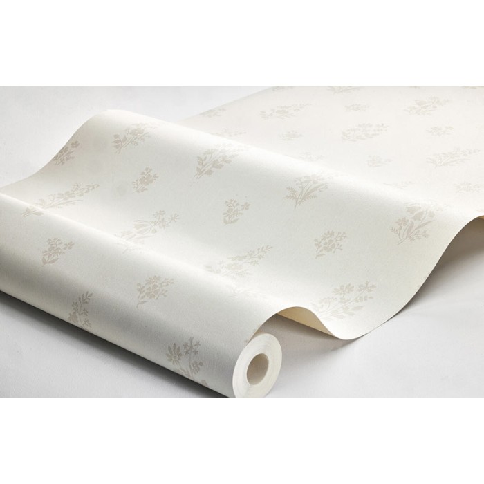 Borastapeter|Papier peint bouquets floraux style français scandinave beige doux|Papier Peint