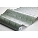 Borastapeter|Papier peint géométrique arcs style art déco vert jade or|Art Déco