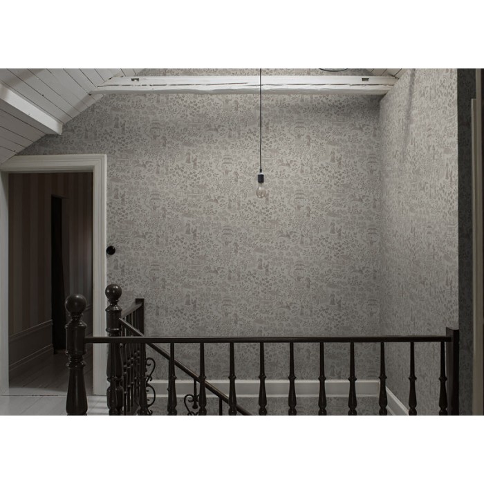 Borastapeter|Wallpaper bohemian style oriental garden in beige and brown|Figurative