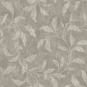 Borastapeter|Tapete elegant floral braun mit silber Glimmer Stil|Tapeten