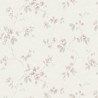 Borastapeter|Papier peint floral style romantique rose vert fond blanc|Papier Peint
