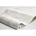 Borastapeter|Papier peint floral style romantique rose vert fond blanc|Papier Peint