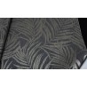 Papel pintado tropical gris plata textura - Grandeco Maison MN2013