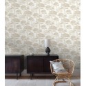 Grandeco|Baummuster beige Tapete|Tapeten