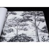 Grandeco|Tree floral white black wallpaper|Wallpaper