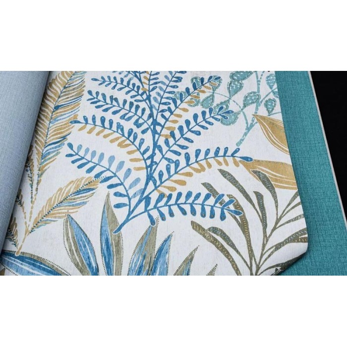 Grandeco|Papier peint floral tropical multicolore|Papier Peint