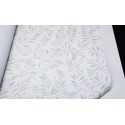 Grandeco|Floral bunches gray leaves wallpaper|Romantic