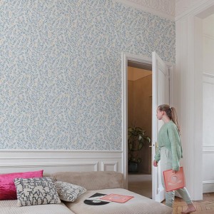 Rasch|Tapete romantisch weißsilber Blumen|Romantisch 2
