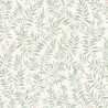 Grandeco|Papier peint fleurs bouquets et feuilles vert rose|Papier Peint