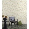 Grandeco|Papier peint petites fleurs blanc multicolore|Jeunesse