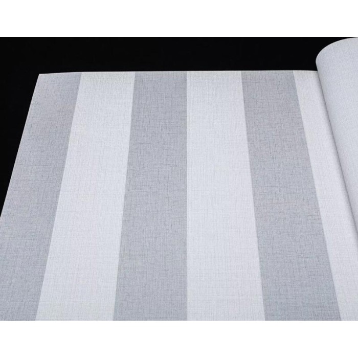 Grandeco|Vertical stripes gray wallpaper|Stripes