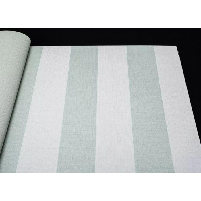Grandeco|Papier peint rayures verticales vertes|Rayures