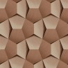 Grandeco|Papier peint 3D moderne bleu|Effet 3D
