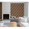 Grandeco|Modern 3D blue wallpaper|3D Effect