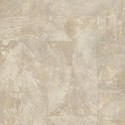 Grandeco|Metallisch glänzender Stuck beige Tapete|Stuckimitat