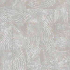 Grandeco|Metallisch glänzender Stuck beige Tapete|Stuckimitat