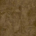 Grandeco|Papier peint métallisé stuc marron doré|Imitation Stuc