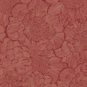 Grandeco|3D florale grün Tapete|Tapeten