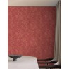Grandeco|Papier peint fleurs 3D tons rouge|Papier Peint