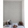 Grandeco|Papier peint effet mur naturel en pierre gris|Imitation Pierre