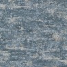 Grandeco|Natürlicher Steinmauer-Effekt blau Tapete|Tapeten