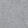 Grandeco|Papel pintado floral abstracto gris plata metalizado|Papel Pintado