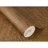 Rasch|Papel pintado piel cocodrilo marrón|Imitacion Piel Animales