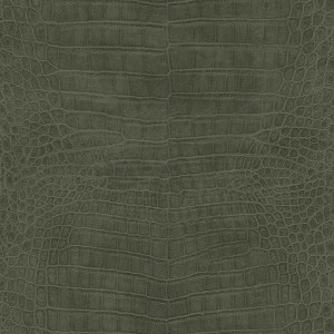 Elitis|Vinyl-Tapete in Ponyfelloptik braun|Lederimitat
