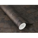 Rasch|Papel pintado imitación madera marrón oscuro|Imitacion Madera