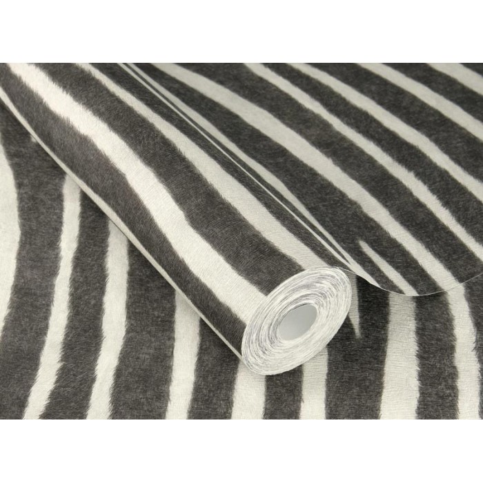 Rasch|Wallpaper zebra skin black white|Skin Imitation