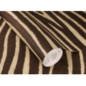 Rasch|Tapete Zebrfell braun beige|Lederimitat