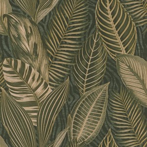 Papeldecor|Papier Peint baroque ornemental blanc et argent|Papier Peint