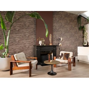 Rasch|Wallpaper imitation leather blue|Skin Imitation 2