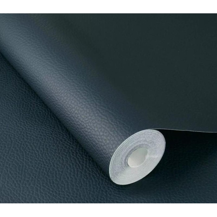 Rasch|Tapete Imitat Leder blau|Lederimitat