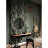 Rasch|Wallpaper imitation leather green|Skin Imitation