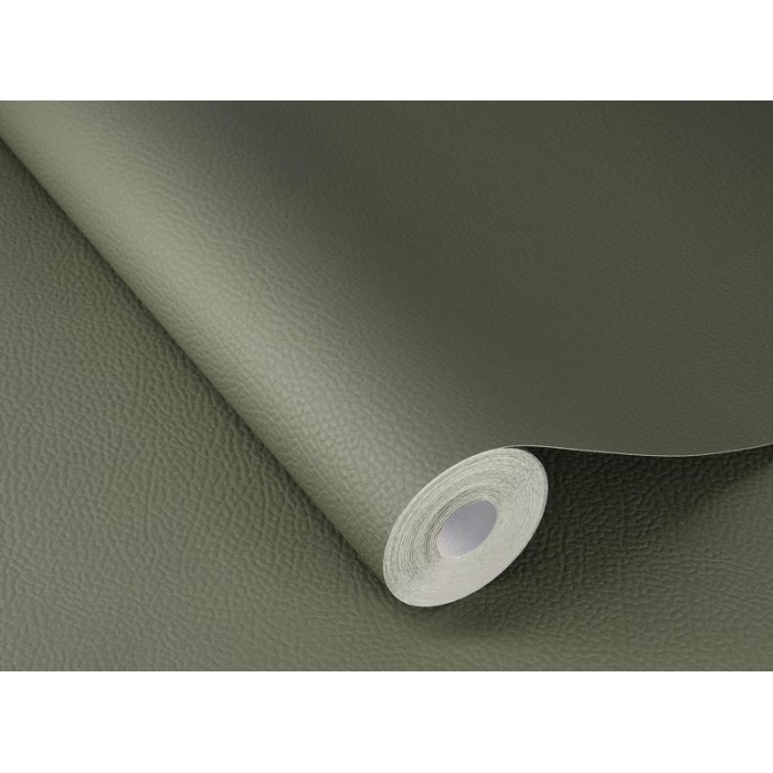 Rasch|Wallpaper imitation leather green|Skin Imitation