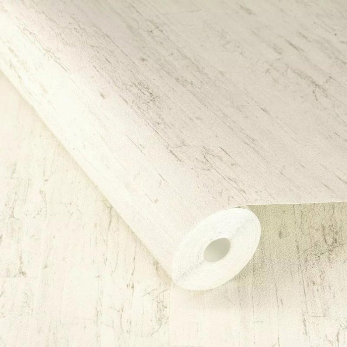 Papel Pintado tablero efecto madera blanco - Rasch Curiosity 537000